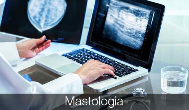 médico examinando os resultados da mamografia