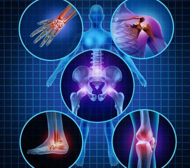 animação de articulações com dor