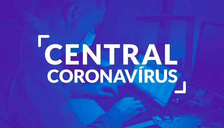 médico na central do coronavírus