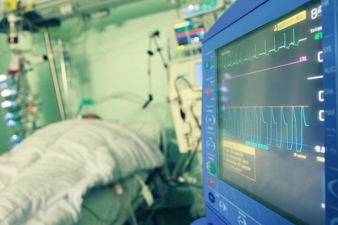 paciente hospitalizado com anisocoria