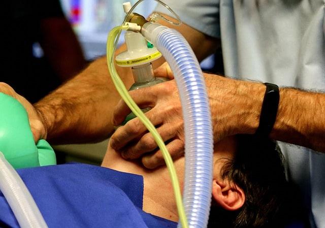 Ventilação protetora em pacientes sem desconforto respiratório