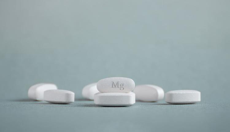 Comprimidos de magnésio