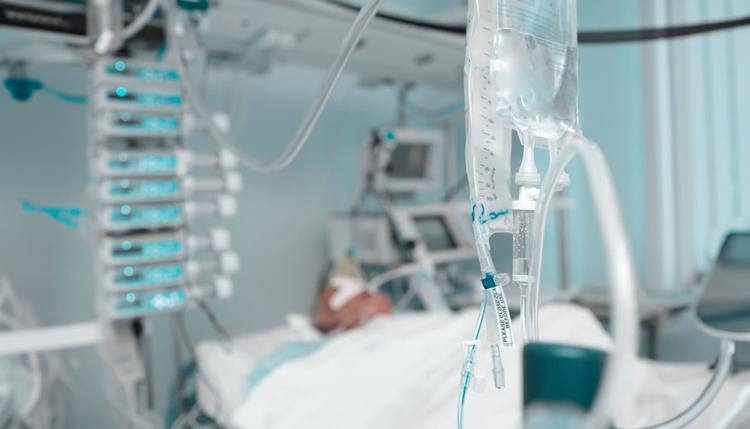 Paciente em terapia intensiva com ITU