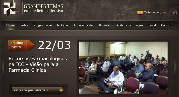 Dica de Sites: Video Aulas em Terapia intensiva