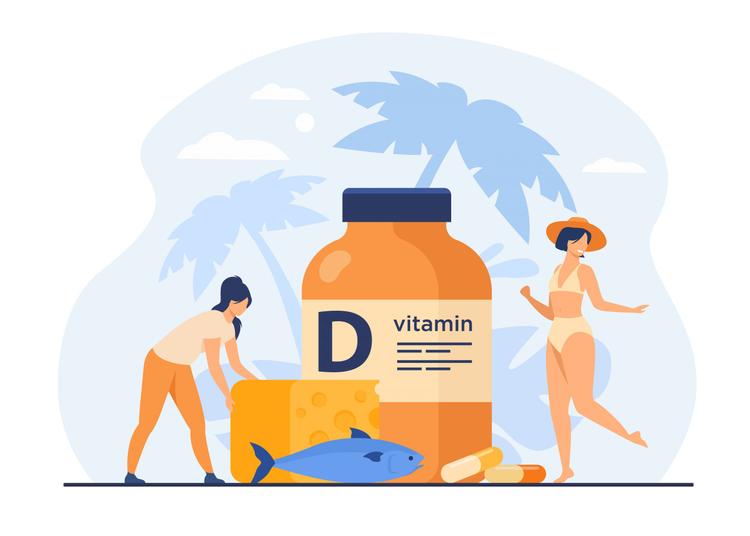 A obesidade parece atenuar a resposta à suplementação de vitamina D
