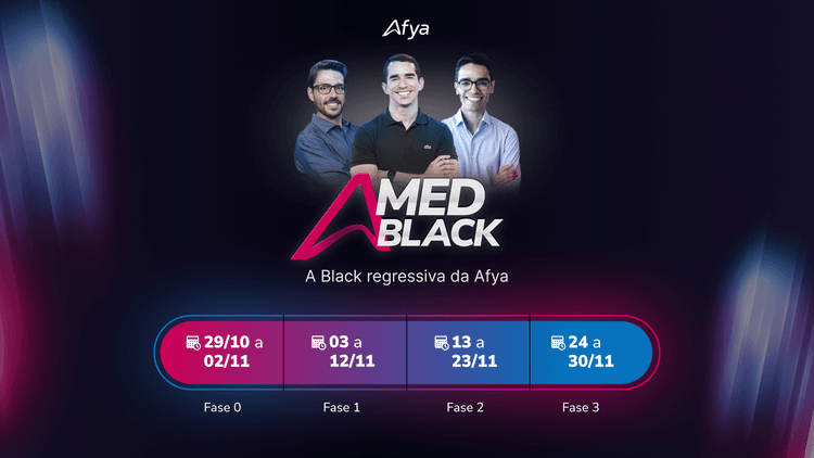 Med Black da Afya: um evento online e gratuito para quem quer evoluir na Medicina